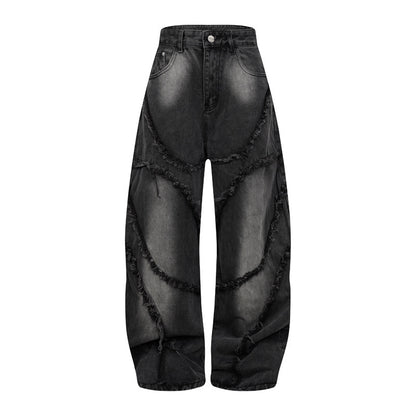 Washed Barrel Jeans