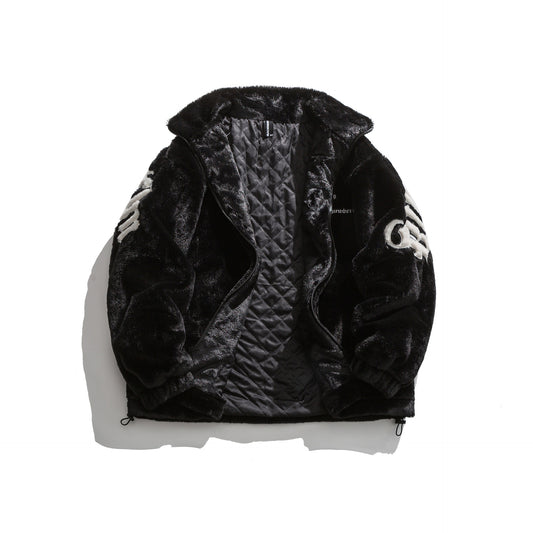 Street Script Fleece Jacket