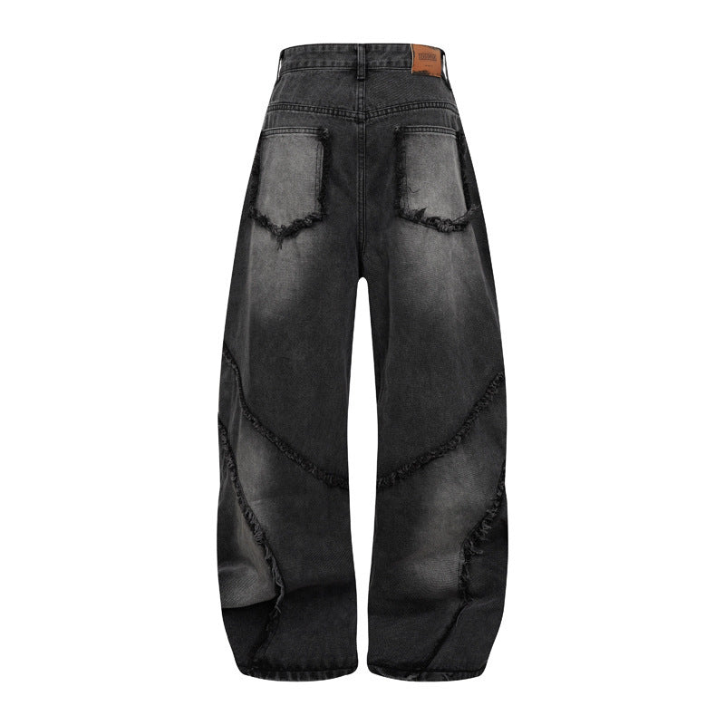 Washed Barrel Jeans