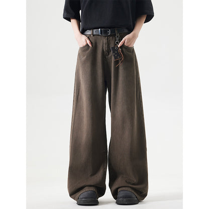 Retro Washed Denim Jeans