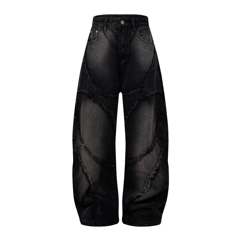 Washed Barrel Jeans