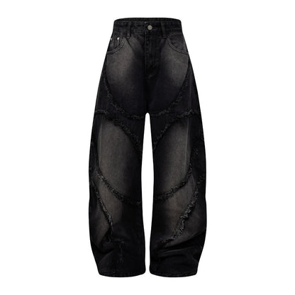 Washed Barrel Jeans